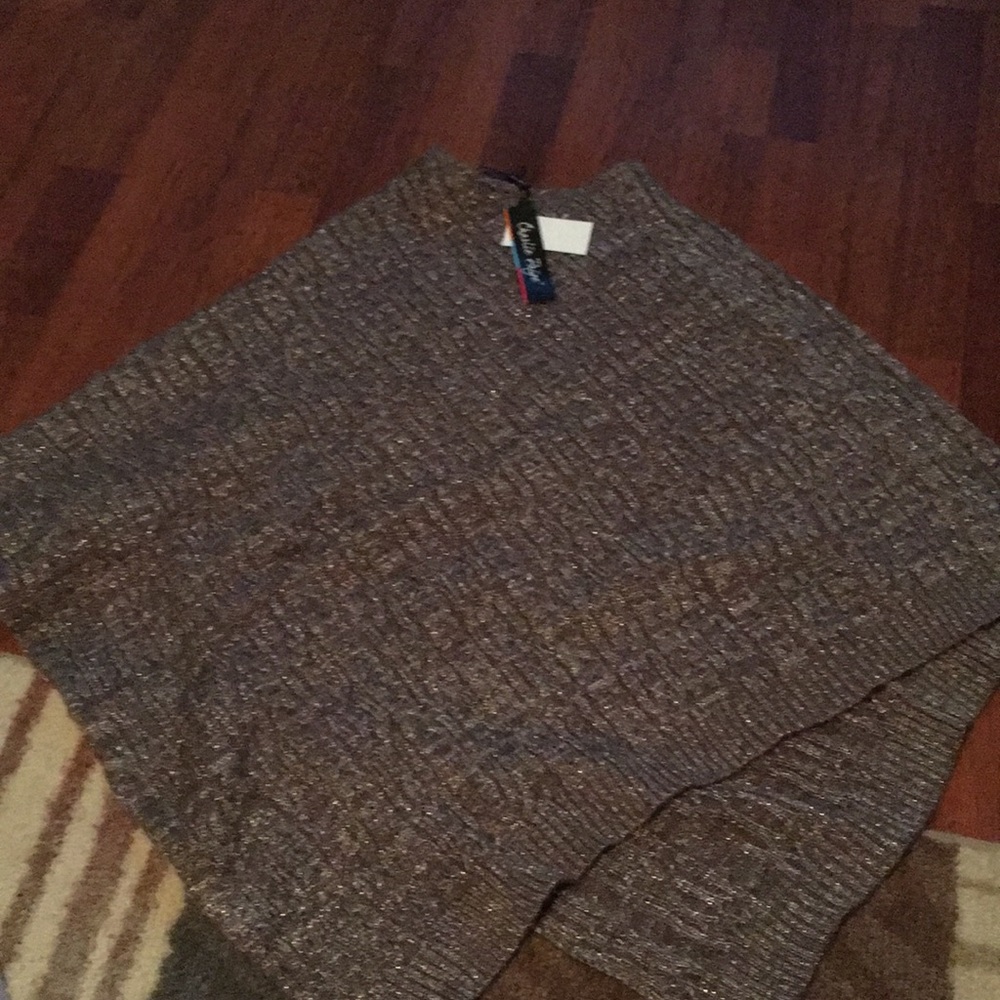 Two sparkly shawls.